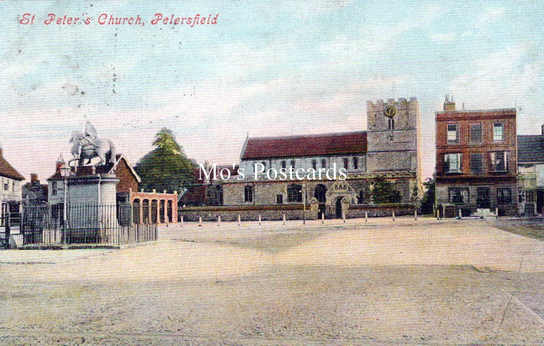 Hampshire Postcard - St Peter's Church, Petersfield   SW18259