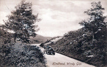 Load image into Gallery viewer, Surrey Postcard - Vintage Car, Windy Gap, Hindhead  SW18261 
