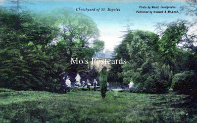 Scotland Postcard - Churchyard of St Regulus, Cromarty  SW18264