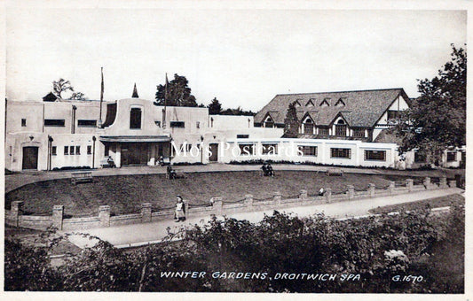 Worcestershire Postcard - Winter Gardens, Droitwich Spa  SW18275