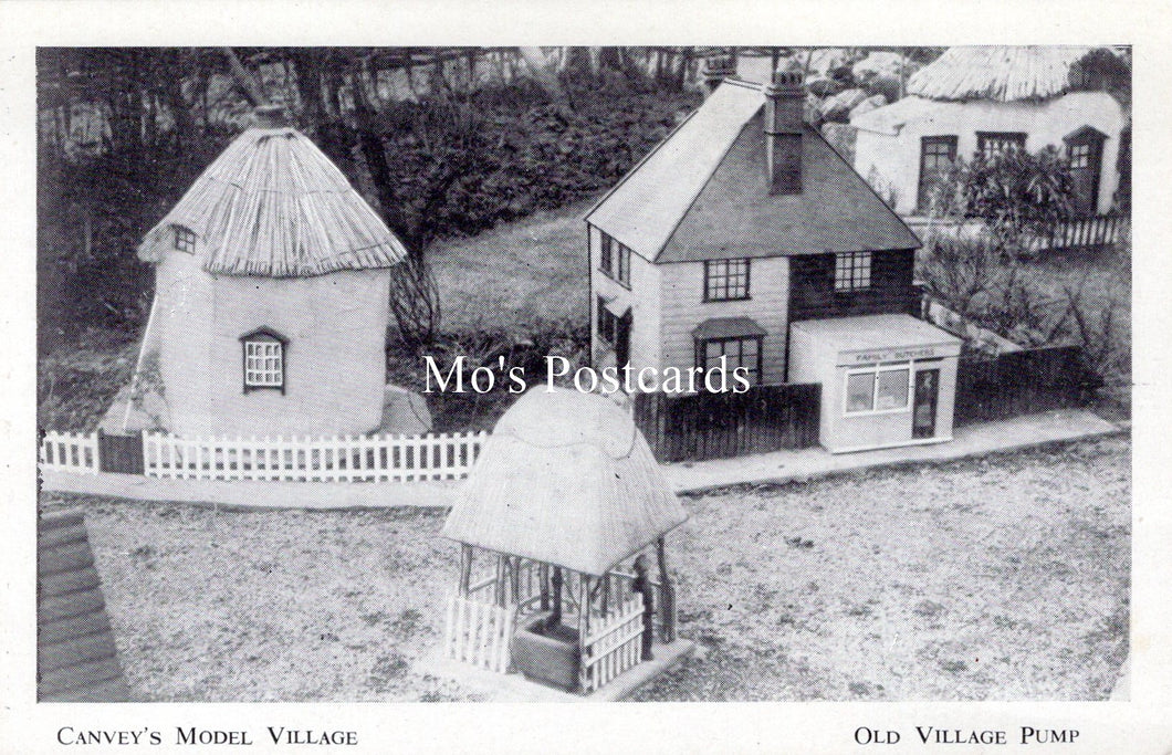 Essex Postcard - Canvey's Model Village, Old Village Pump SW18279