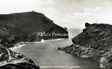 Cornwall Postcard - Boscastle, Entrance To Harbour SW18281