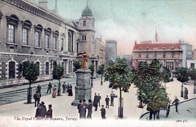 Jersey Postcard - The Royal Court and Square  SW18282