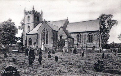 Worcestershire Postcard - Kempsey Church  SW18436