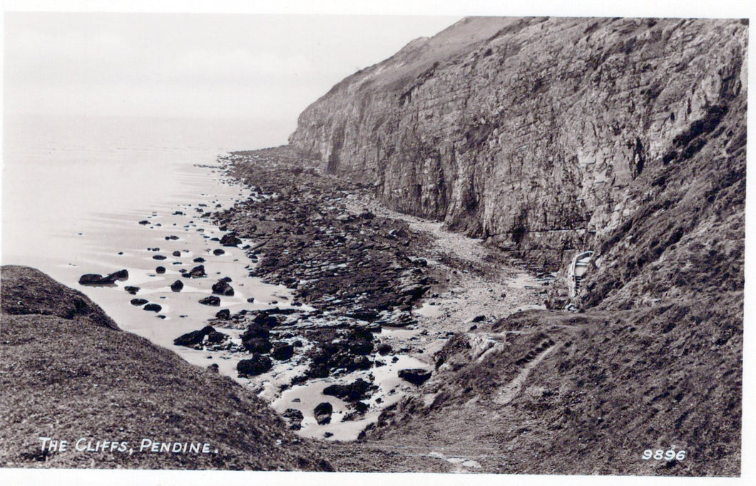 Wales Postcard - The Cliffs, Pendine, Carmarthenshire  SW18439