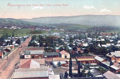 South Africa Postcard - Pietermaritzburg From Town Hall Tower SW18444
