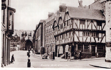 Lincolnshire Postcard - Lincoln, Castle Hill  SW18452