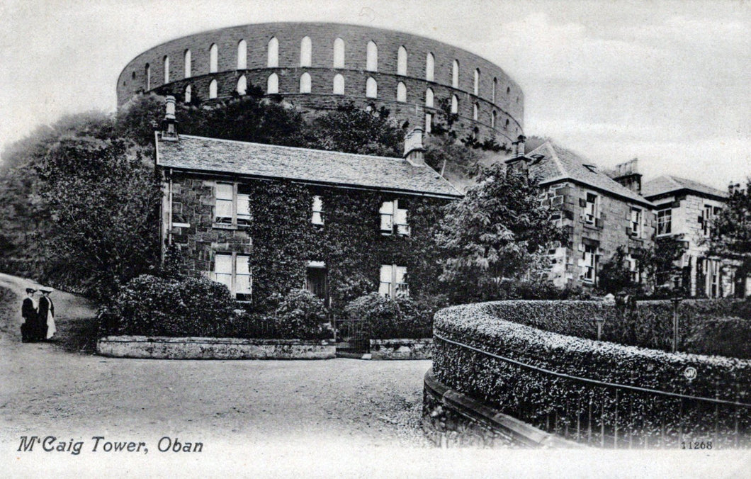 Scotland Postcard - McCaig Tower, Oban  SW18458