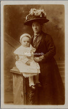 Load image into Gallery viewer, Ancestors Postcard - Portrait of a London Lady and Her Child   SW16968
