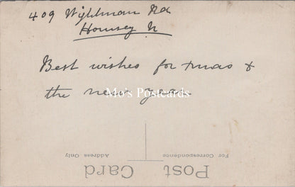 Ancestors Postcard - Family From 409 Wightman Road, Hornsey SW16964