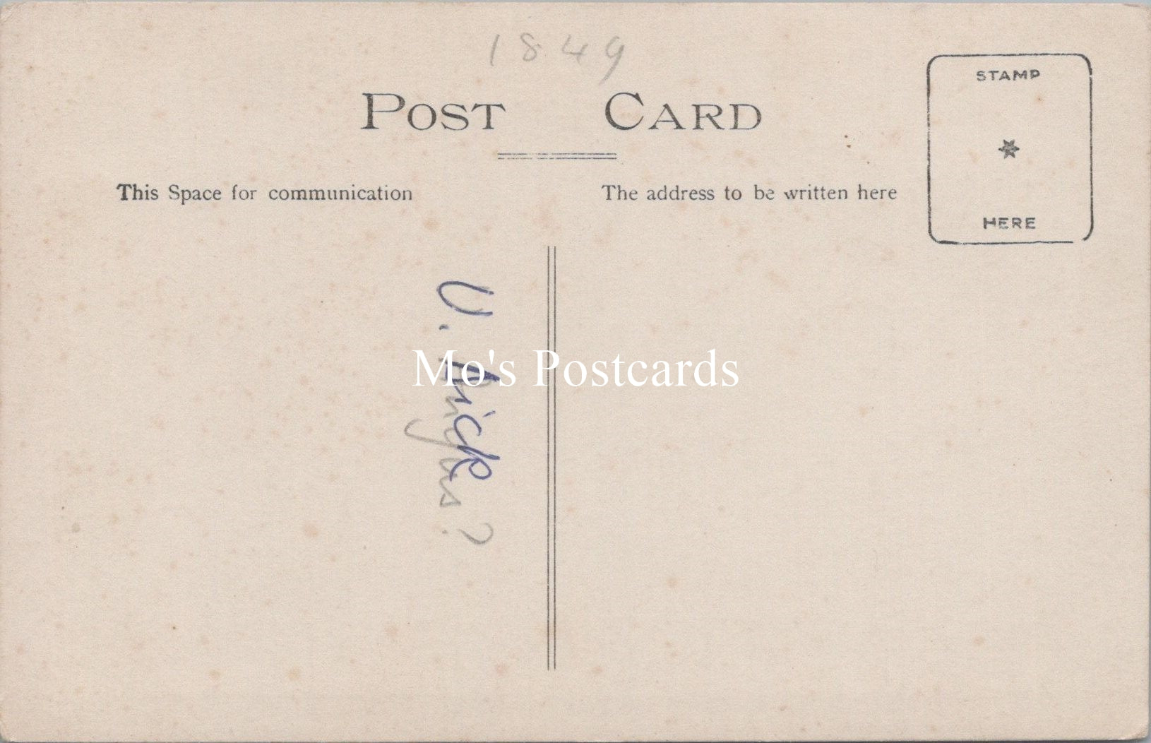 Ancestors Postcard - Young Boy Wearing Shorts and Sweater   SW16848