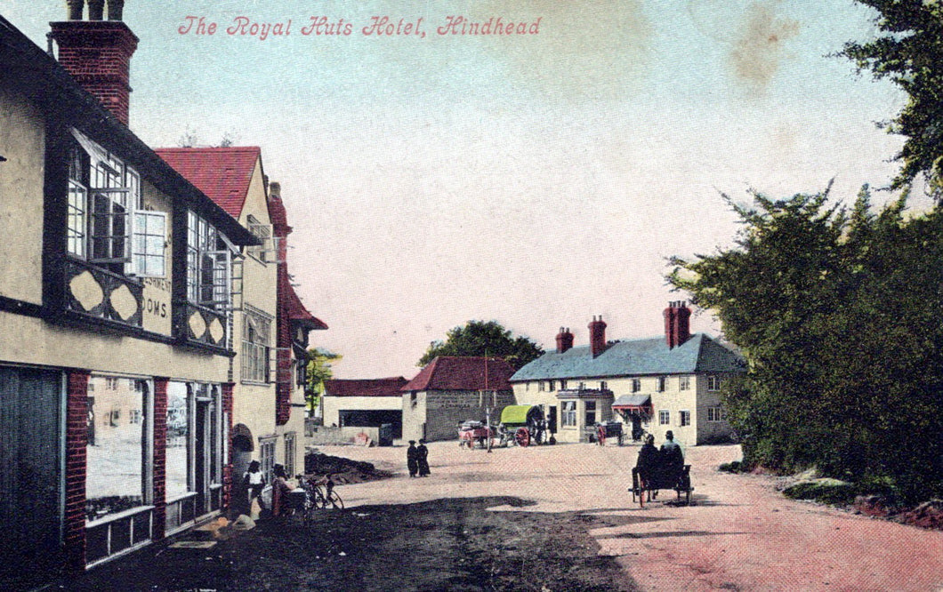 Surrey Postcard - Hindhead, The Royal Huts Hotel   SW18384