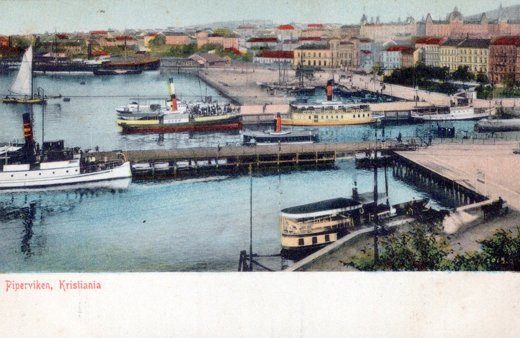 Norway Postcard - Piperviken, Kristiania, Oslo  SW18386