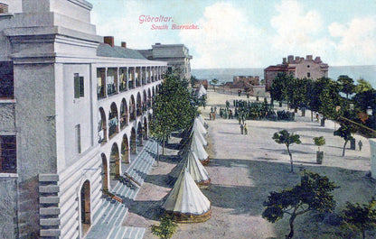 Gibraltar Postcard - South Barracks  SW18388