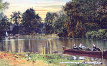 Load image into Gallery viewer, London Postcard - Battersea Park Boating Lake  SW18393
