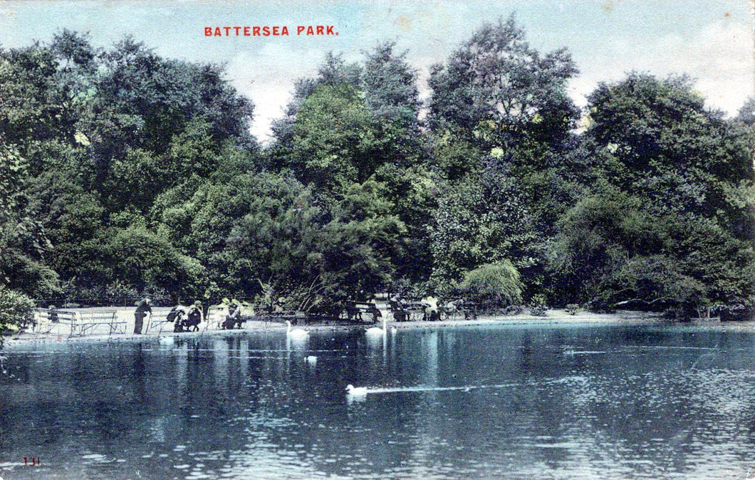 London Postcard - Battersea Park  SW18396
