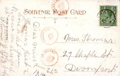 Romance Postcard - I'm Wearing My Heart Away For You Dear  SW18406