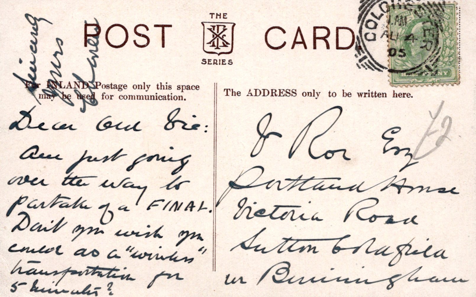Essex Postcard - The Village, Great Clacton  SW18412