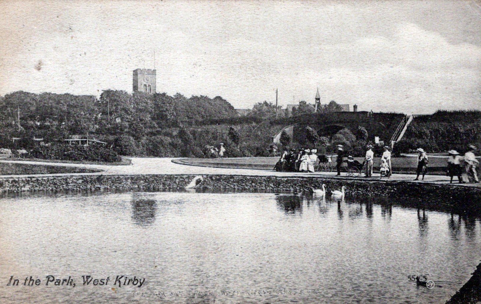 Cheshire Postcard - In The Park, West Kirby   SW18414