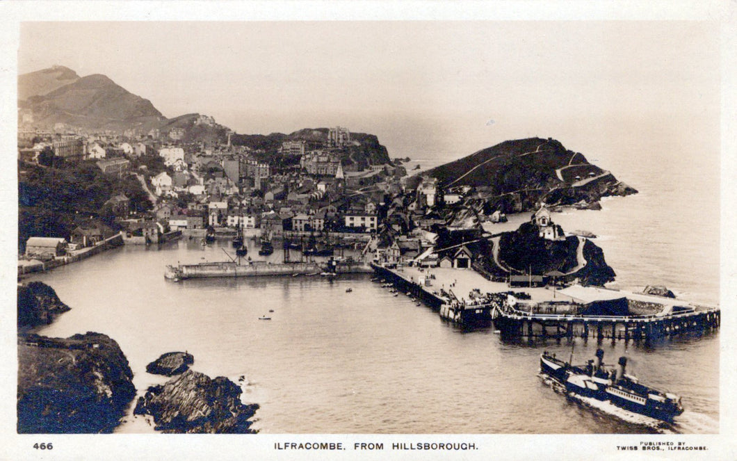 Devon Postcard - Ilfracombe From Hillsborough  SW18463