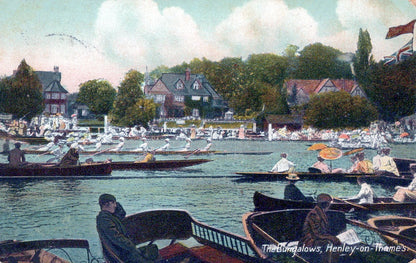 Oxfordshire Postcard - The Bungalows, Henley-on-Thames  SW18466