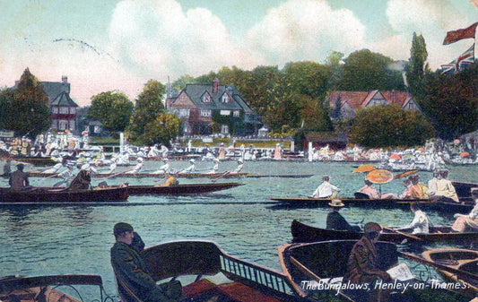 Oxfordshire Postcard - The Bungalows, Henley-on-Thames  SW18466