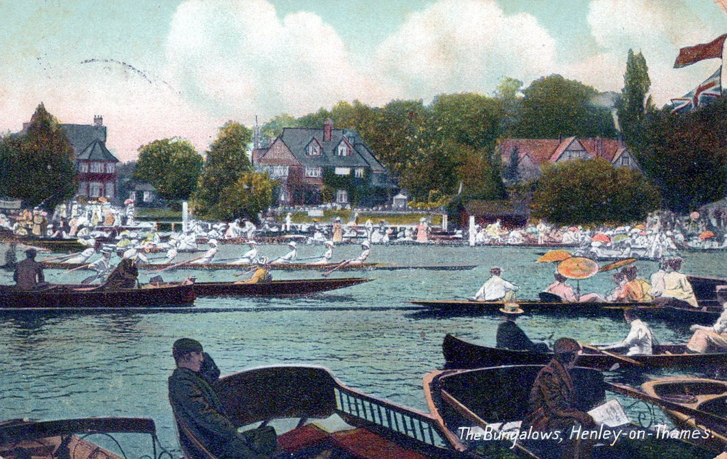 Oxfordshire Postcard - The Bungalows, Henley-on-Thames  SW18466
