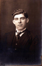 Load image into Gallery viewer, Ancestors Postcard - Suited Young Man, Whitehaven Photographer SW18468
