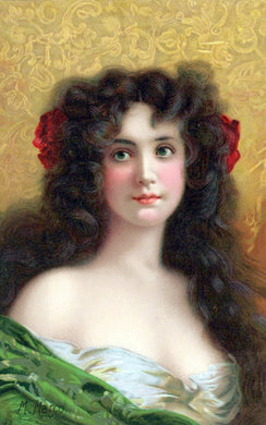 Glamour Postcard - Glamorous Lady Called Marian SW18483