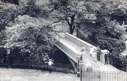 Wales Postcard - The Dingle, Penarth   SW18501