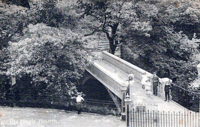 Wales Postcard - The Dingle, Penarth   SW18501