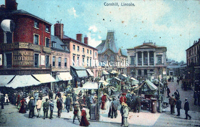 Lincolnshire Postcard - Cornhill, Lincoln  SW18506