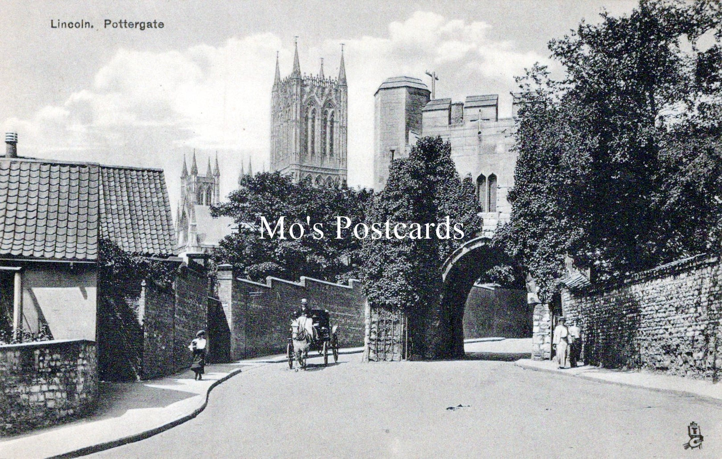 Lincolnshire Postcard - Lincoln, Pottergate   SW18515