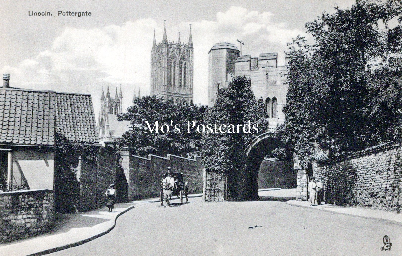 Lincolnshire Postcard - Lincoln, Pottergate   SW18515