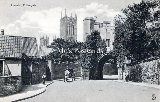 Lincolnshire Postcard - Lincoln, Pottergate   SW18515