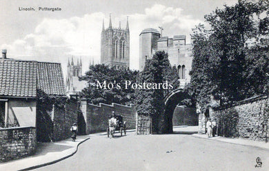 Lincolnshire Postcard - Lincoln, Pottergate   SW18515