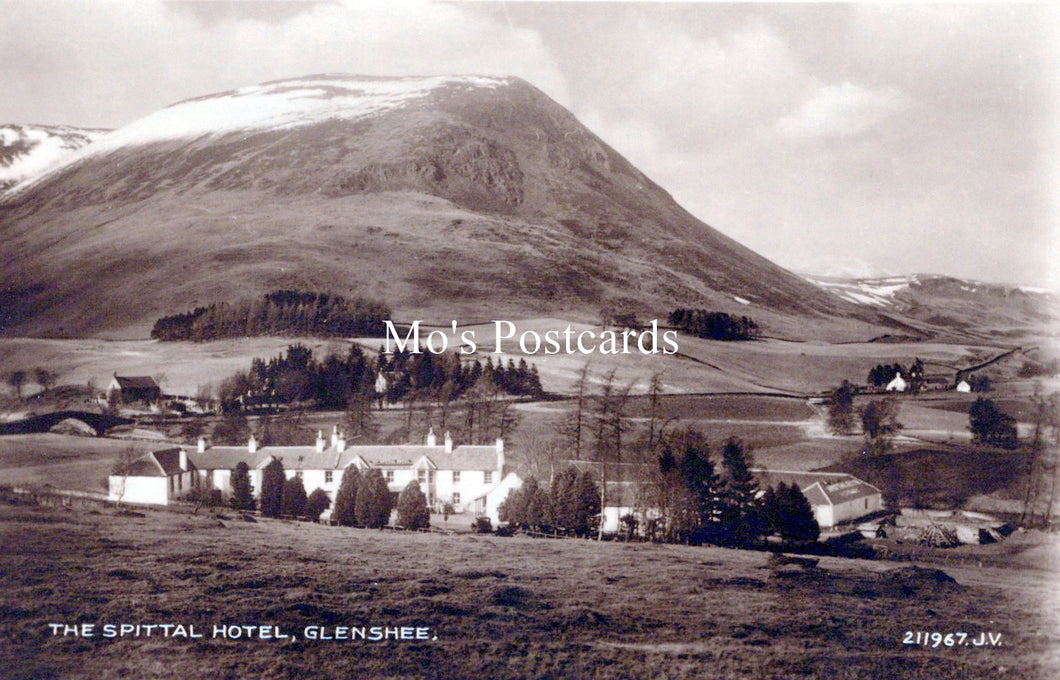 Scotland Postcard - The Spittal Hotel, Glenshee  SW18539