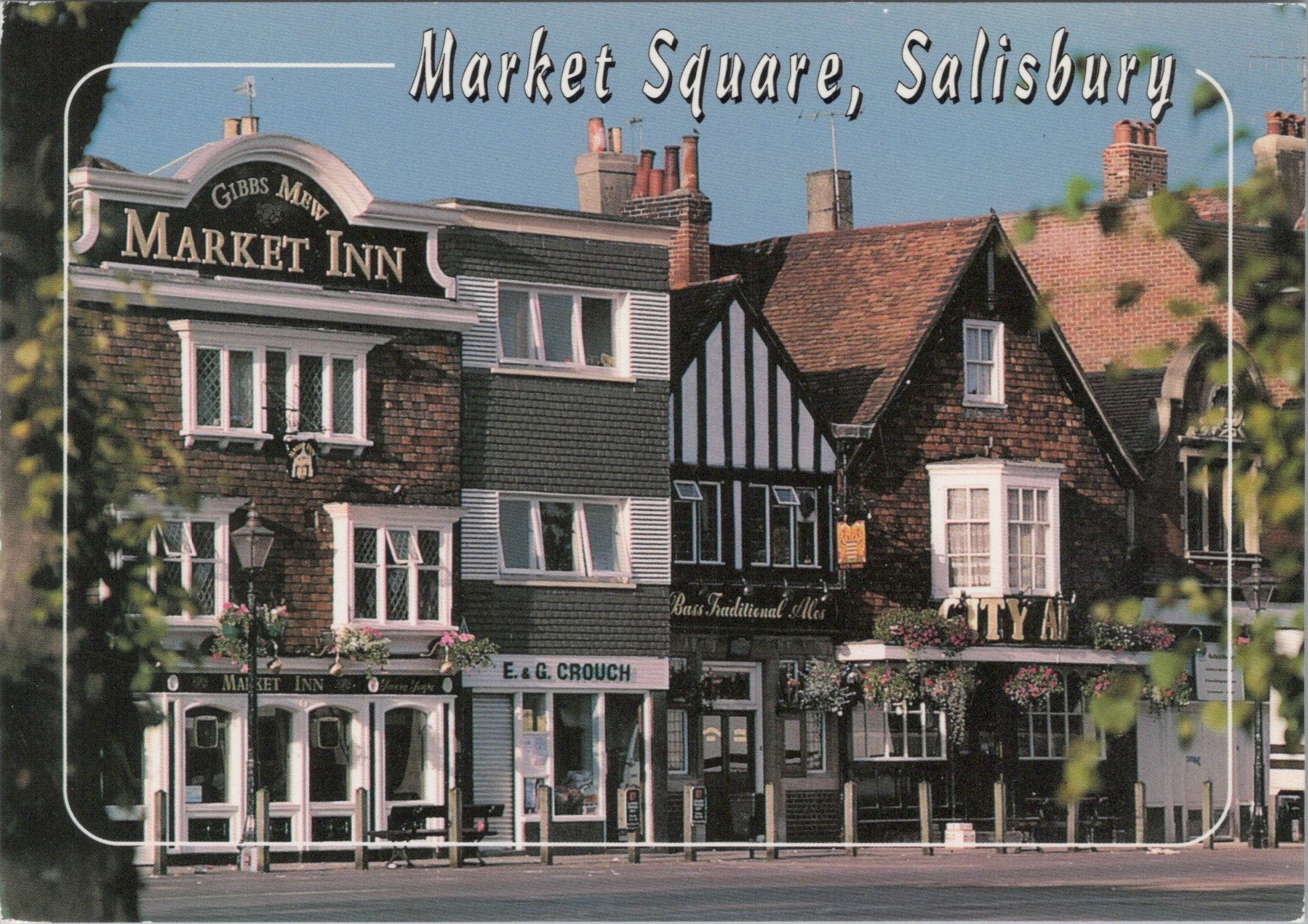 Wiltshire Postcard - Market Square, Salisbury   SW16909
