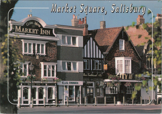 Wiltshire Postcard - Market Square, Salisbury   SW16909