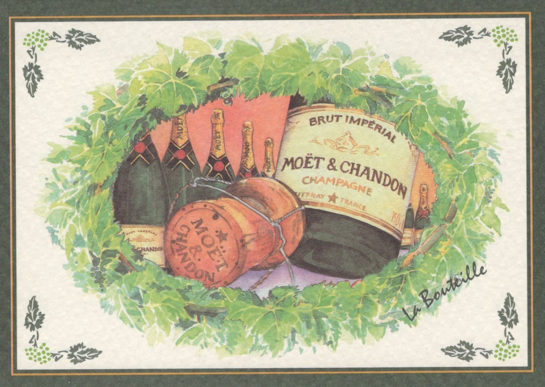 Food & Drink Postcard - Alcohol, Champagne, Moet & Chandon SW19599