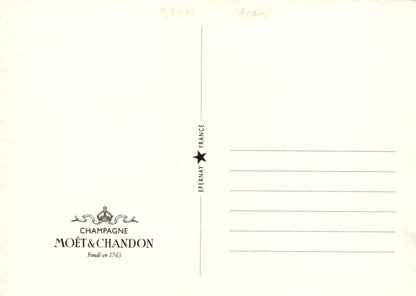 Food & Drink Postcard - Alcohol, Champagne, Moet & Chandon SW19599