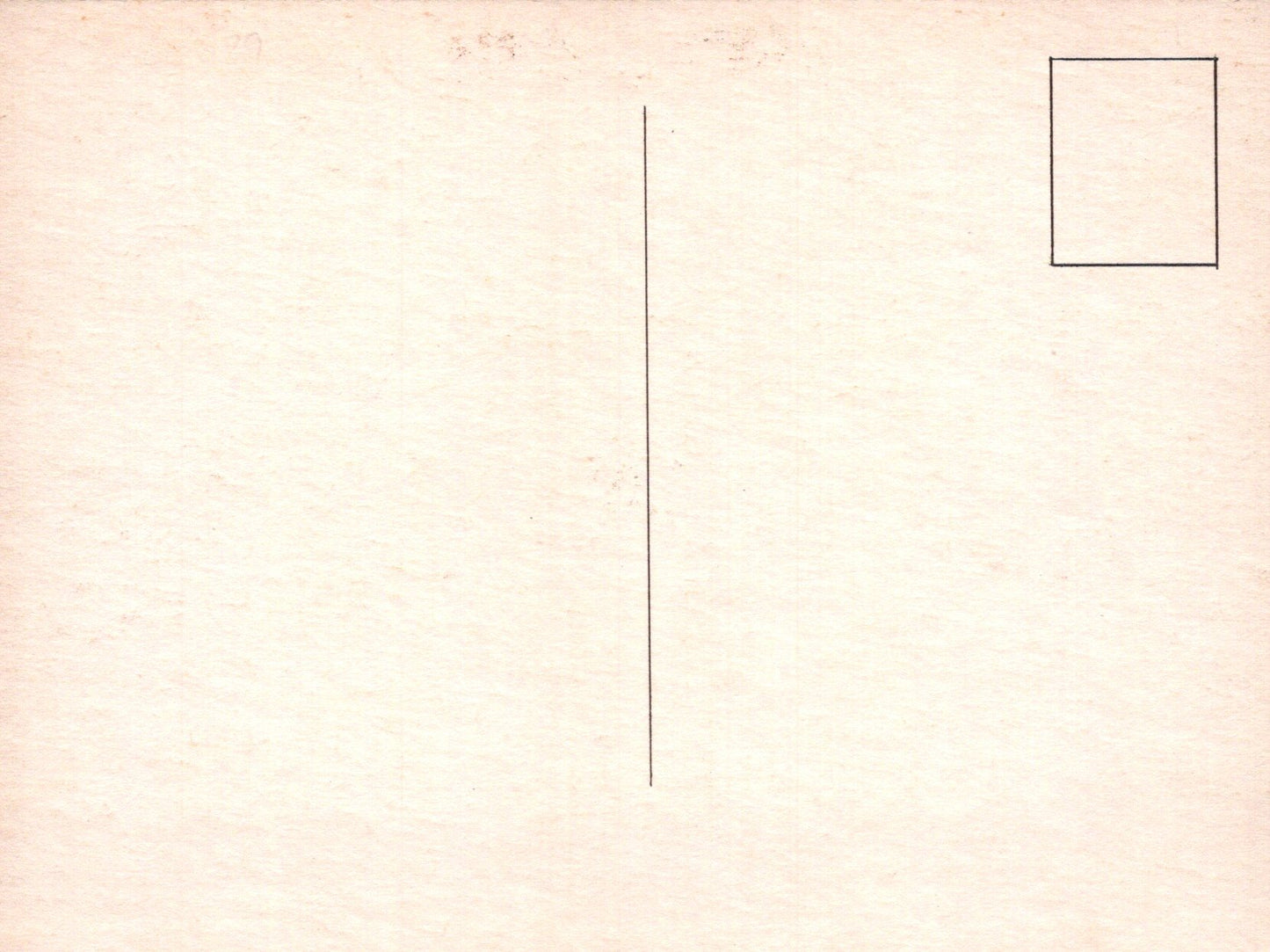 Beige background with a small black square in the top right corner