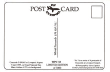 Load image into Gallery viewer, Back of a postcard with text and logo, featuring &#39;Wirral Postcards&#39; branding.
