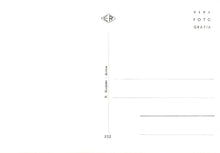 Load image into Gallery viewer, White photo album page with measurement details and &#39;Vera Fotografia&#39; branding.
