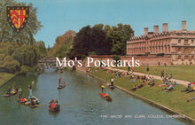 Load image into Gallery viewer, Cambridgeshire Postcard - Cambridge, The Backs and Clare College  SW18922
