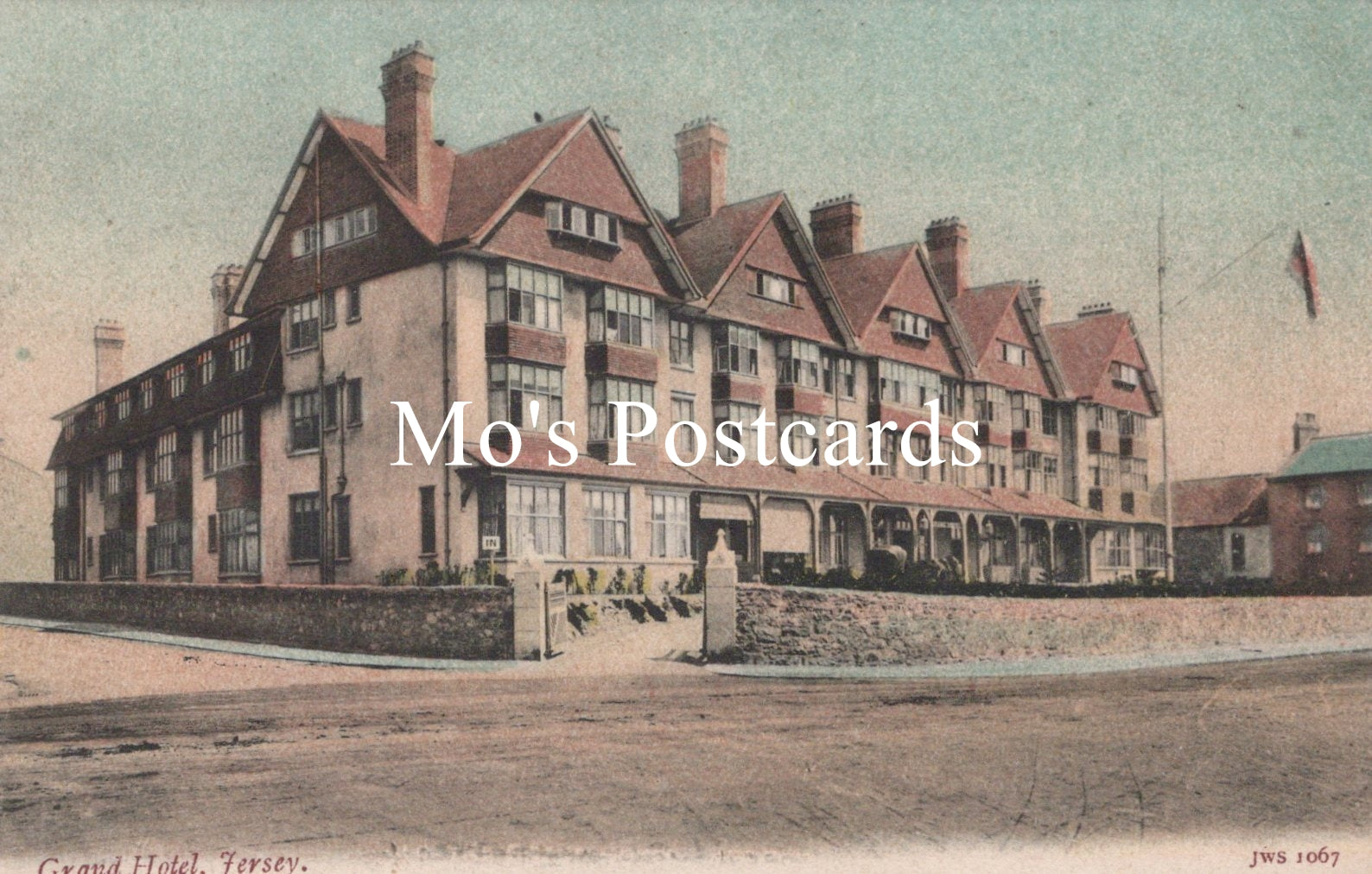 Jersey Postcard - The Grand Hotel  SW18932