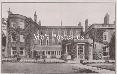 Derbyshire Postcard - Front Garden, Friary Hotel, Derby  SW18934
