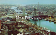 Load image into Gallery viewer, America Postcard - Passaic River With Stickel Bridge, Newark, New Jersey SW18943
