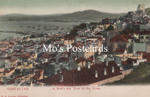 Load image into Gallery viewer, Vintage-style postcard of Gibraltar with &#39;Mo&#39;s Postcards&#39; text overlay.
