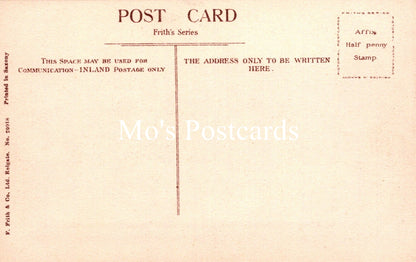 Vintage postcard with text and 'Mo's Postcards' branding